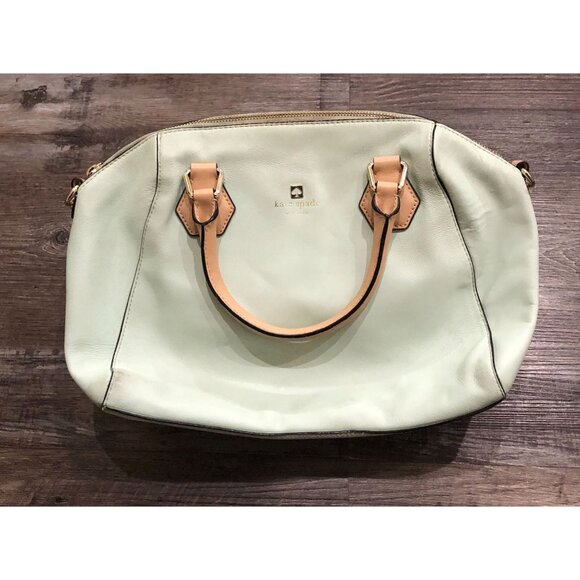 Kate Spade Mint Green Crossbody Bag Purse - Picture 1 of 7